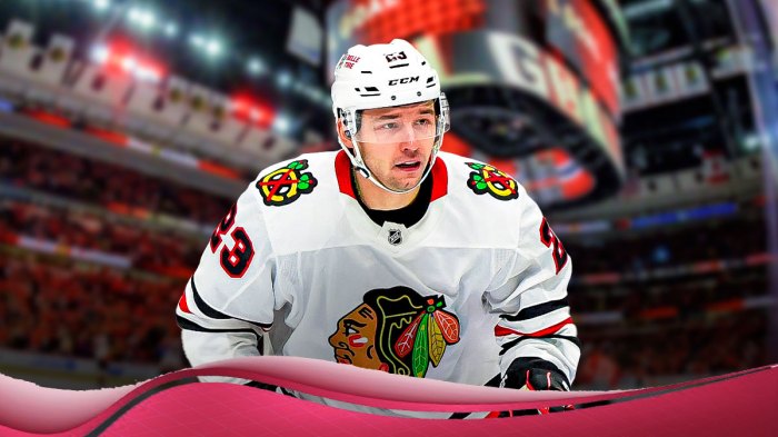 Blackhawks forward Philipp Kurashev could be involved in trade rumors.