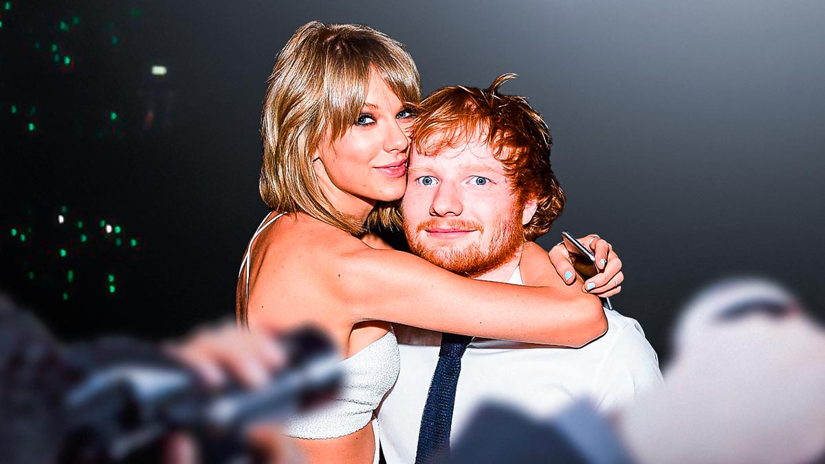 Taylor Swift and Ed Sheeran, who may record Reputation (Taylor's Version) soon.