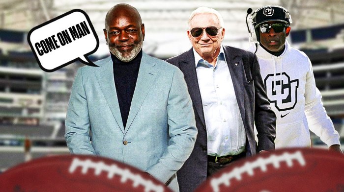 Emmitt Smith, Cowboys, Deion Sanders, Jerry Jones, Cowboys coach