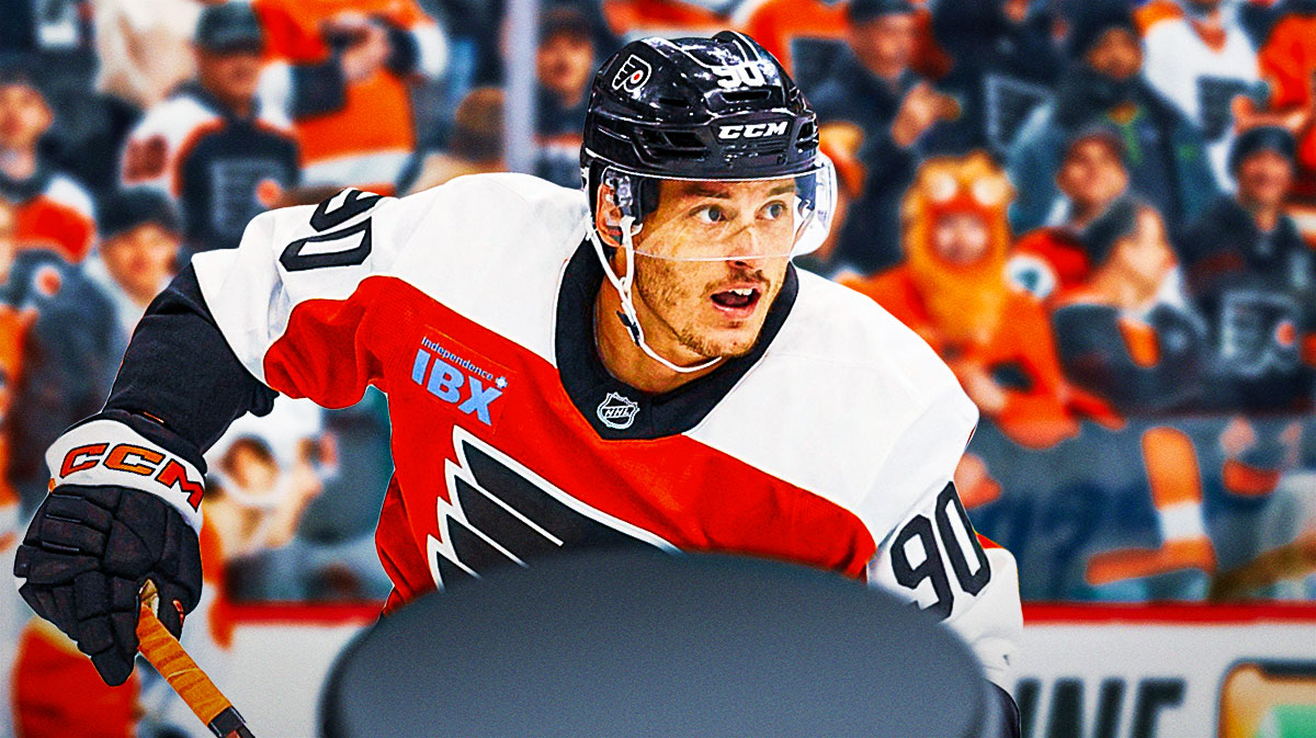 Anthony Richard with Philadephia Flyers