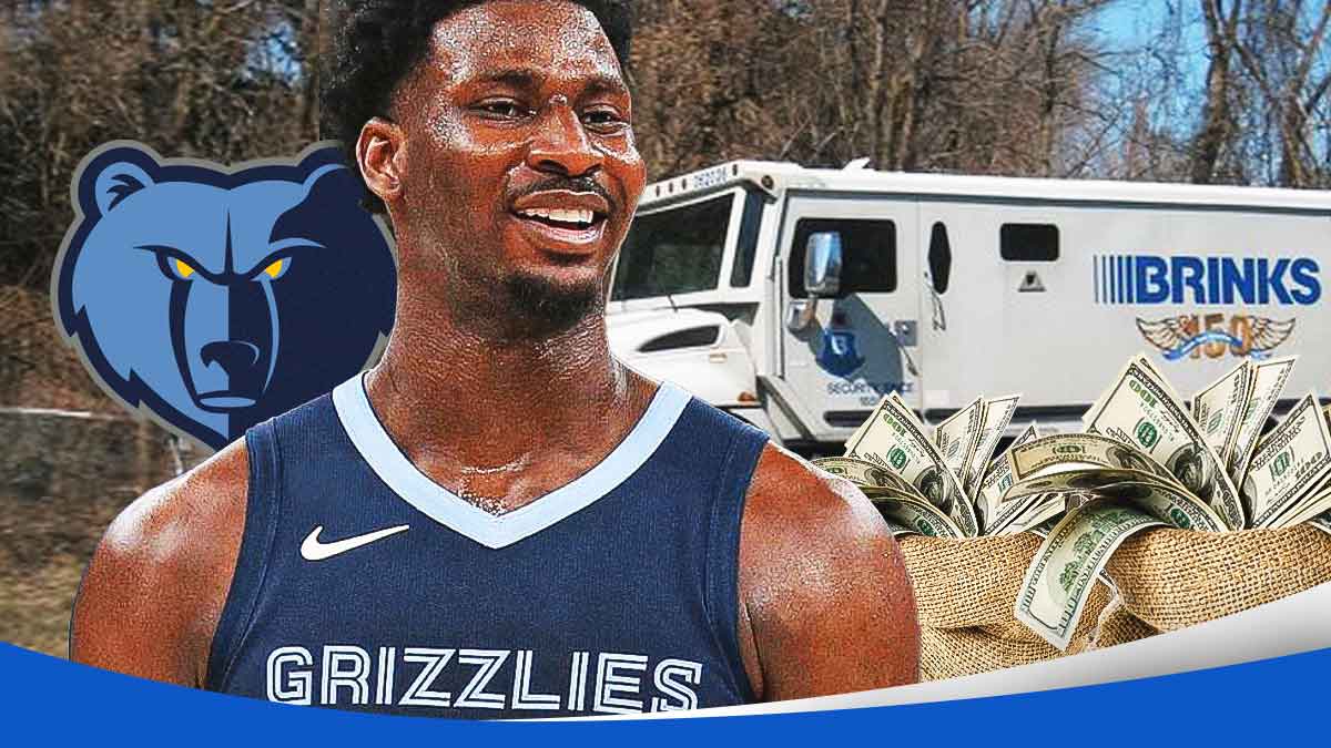 Jaren Jackson Jr., Grizzlies logo, Brinks Truck