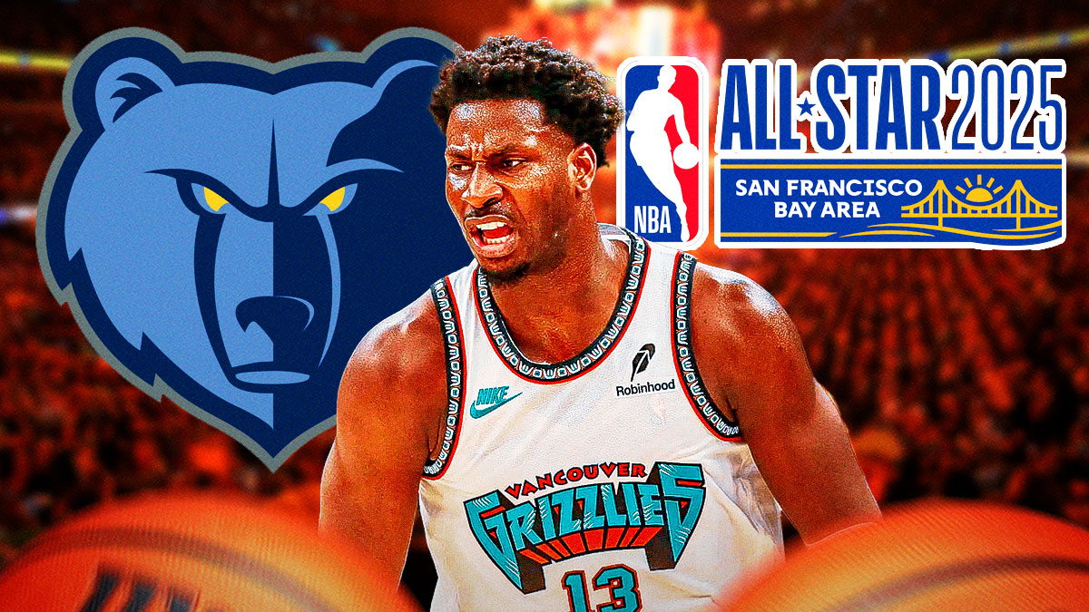 Jaren Jackson Jr., Grizzlies logo, NBA All-Star logo