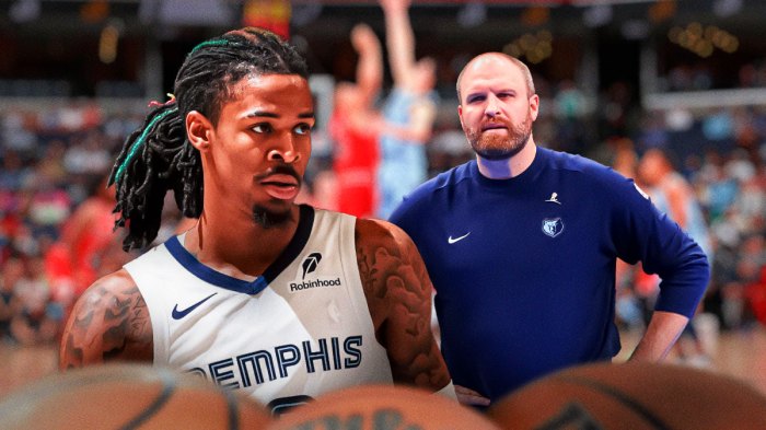 Taylor Jenkins fires back at idea Ja Morant wasn't 'engaged' on bench vs. Rockets