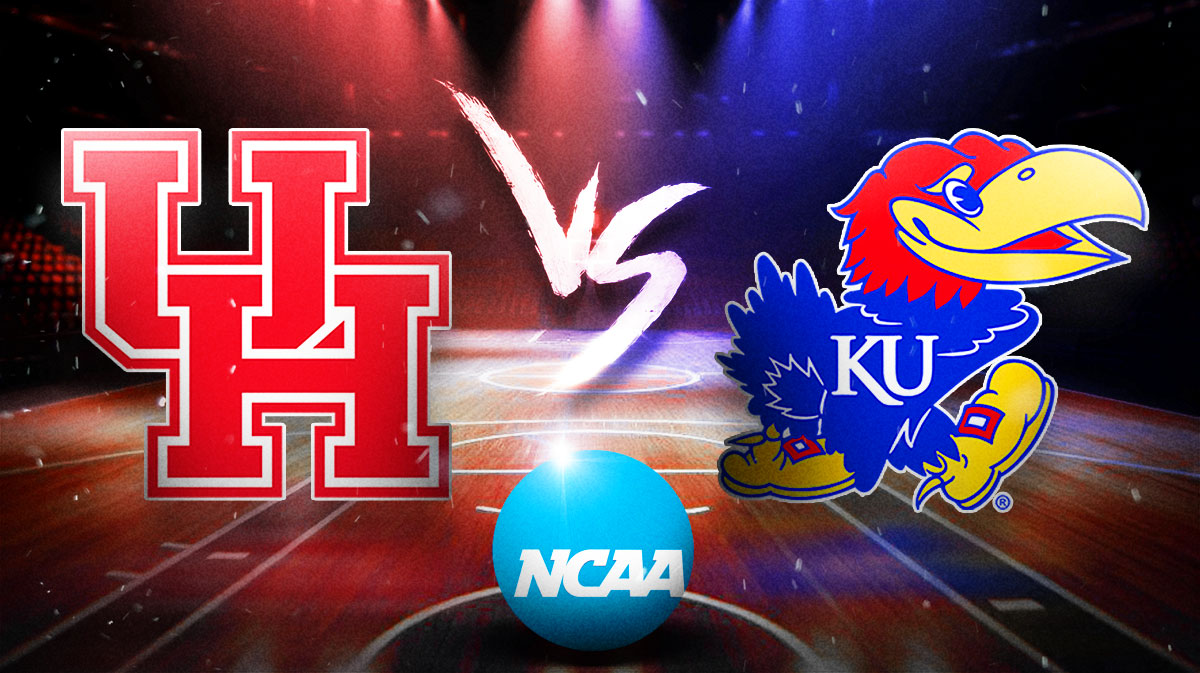 Houston Kansas prediction, college basketball odds