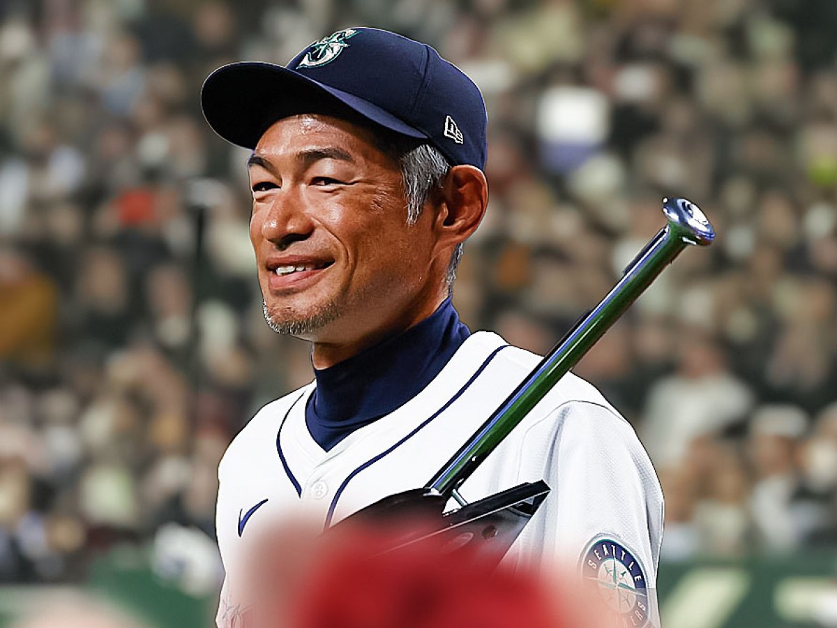 Ichiro Suzuki holds back tears after Mariners' jersey retirement  announcement