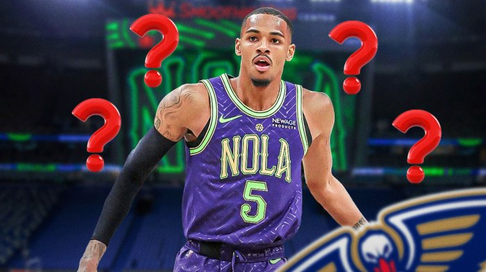 Pelicans SG Dejounte Murray surrounded by question marks