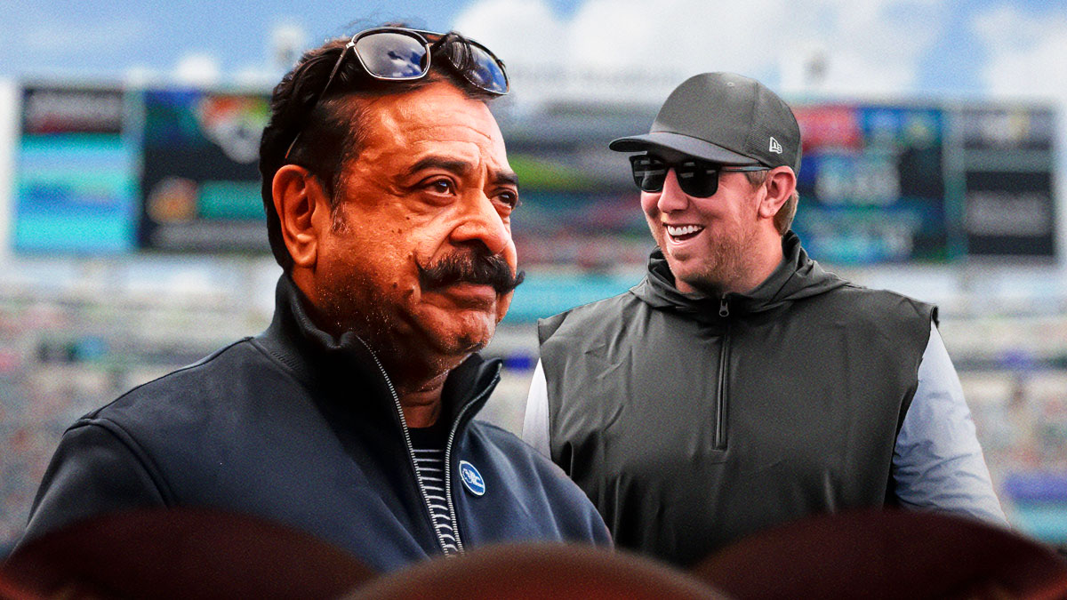 Shad Khan and Liam Coen.
