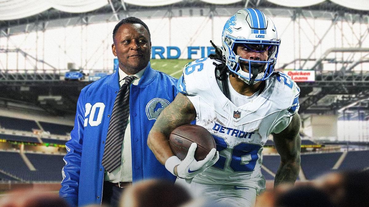Lions star Jahmyr Gibbs joins Barry Sanders with a touchdown against the Vikings.