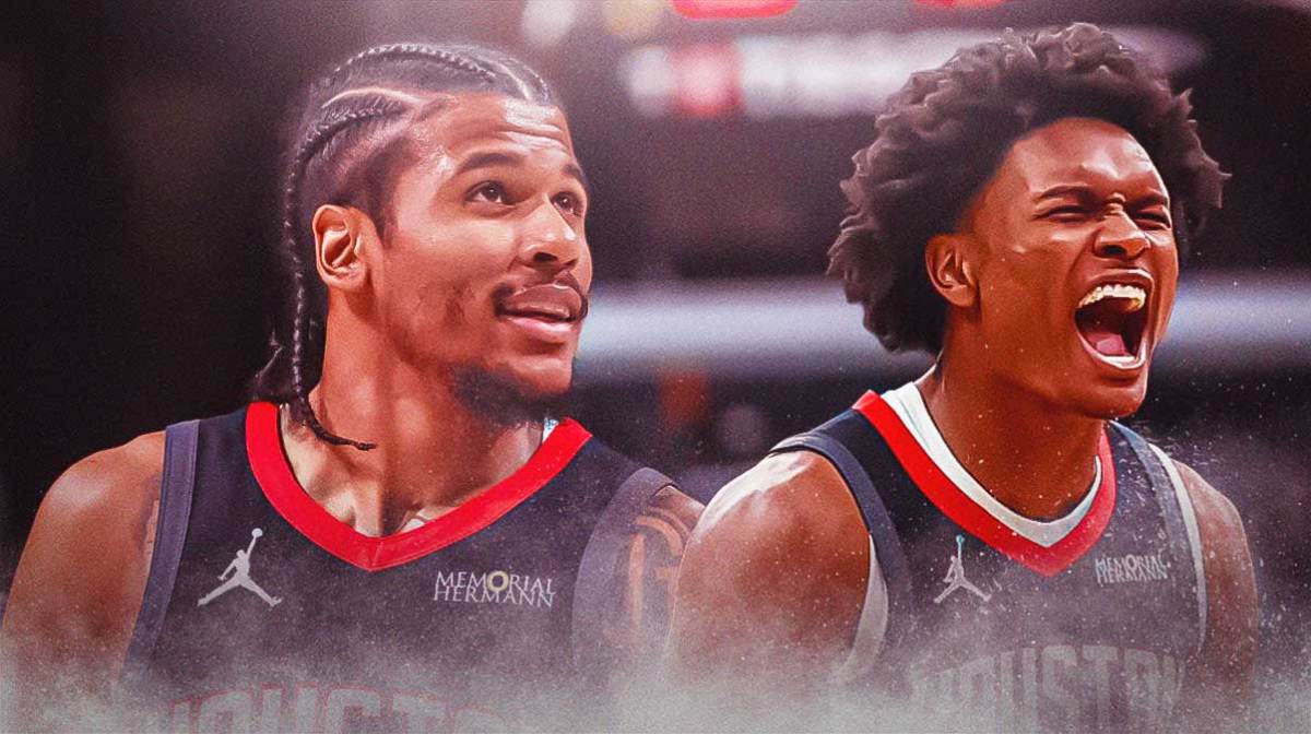 Rockets' Jalen Green and Amen Thompson