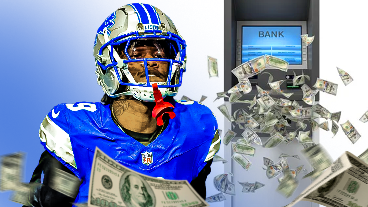 The Lions' Jameson Williams had to pay a large fine by the NFL on Saturday.