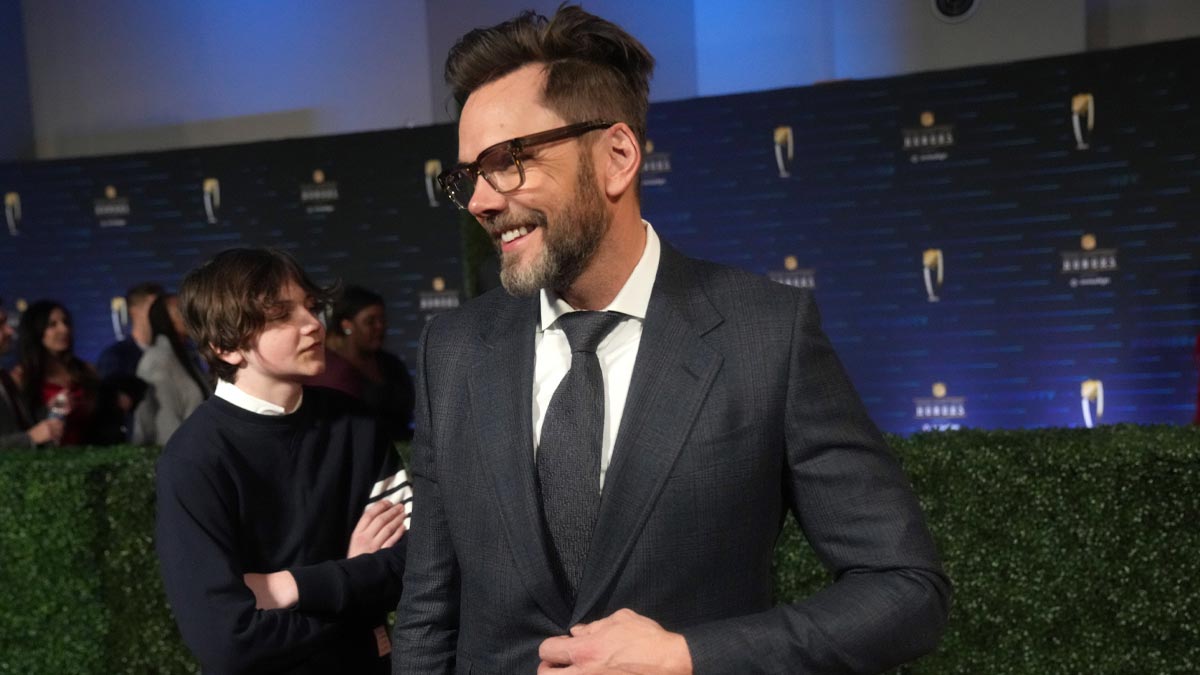 Joel McHale at the NFL Honors on February 9, 2023.