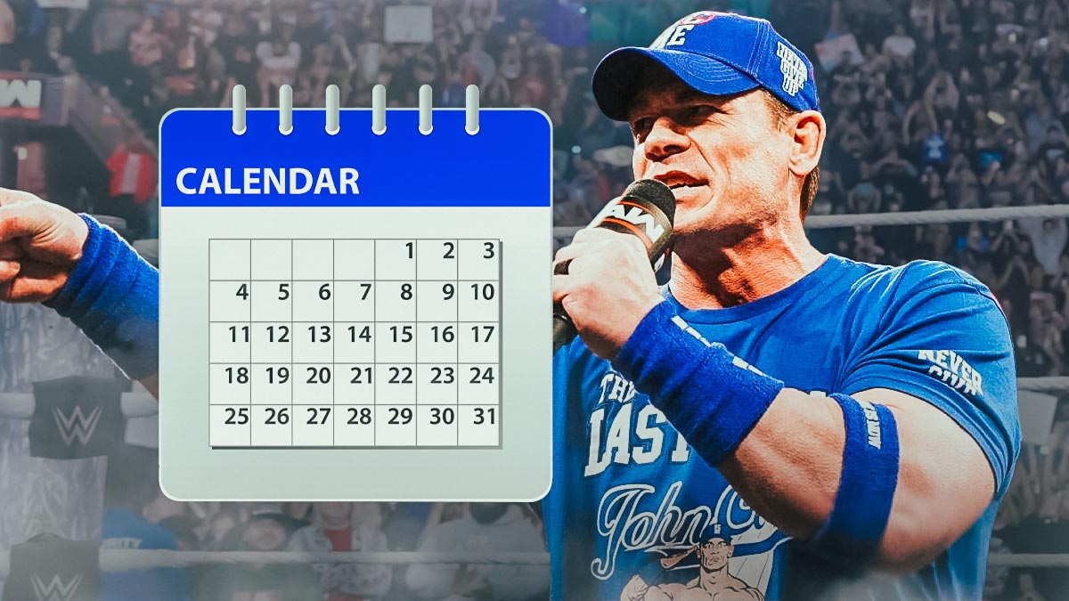 John Cena plays coy on WWE farewell tour wrestling schedule