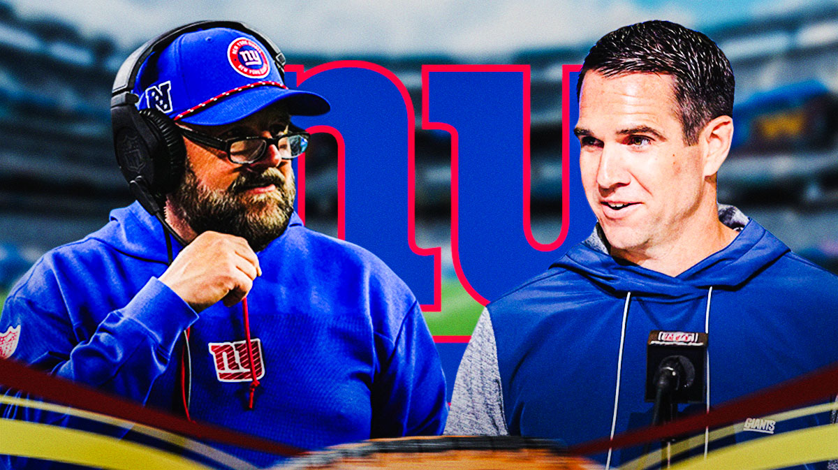 Giants HC Brian Daboll, GM Joe Schoen