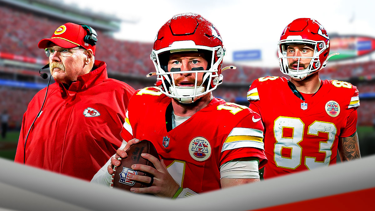 Chiefs' Week 18 vs. Broncos with Carson Wentz, Noah Gray and Andy Reid