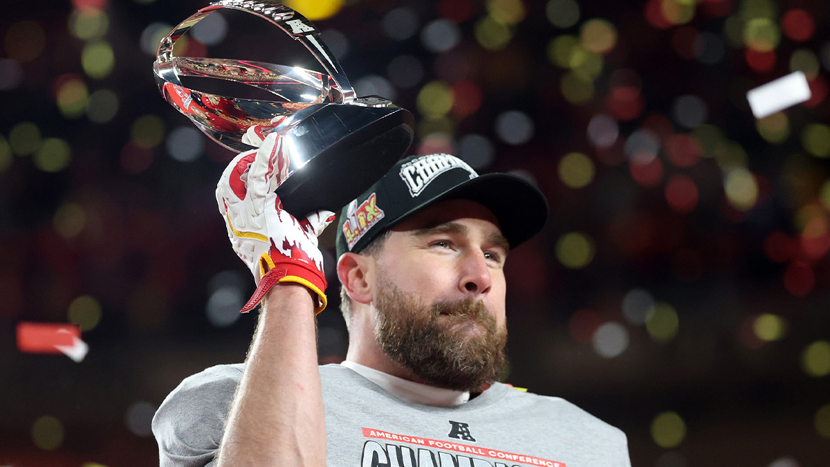 Kansas City Chiefs Travis Kelce Super Bowl AFC Championship