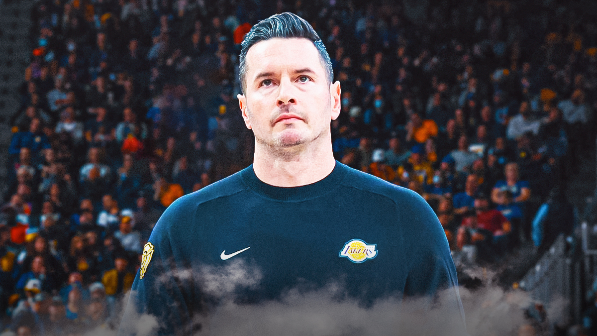 Lakers' JJ Redick with stoic expression
