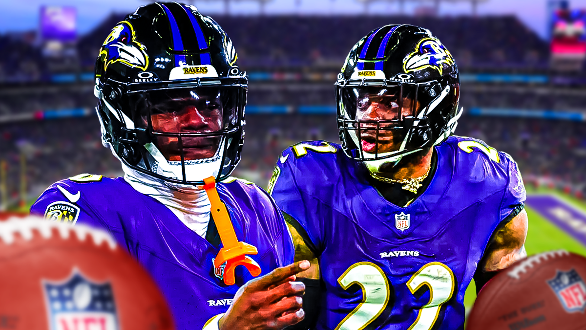 Following the Ravens huge win over the Browns, Lamar Jackson reflects on Derrick Henry's record-breaking season with the Ravens.