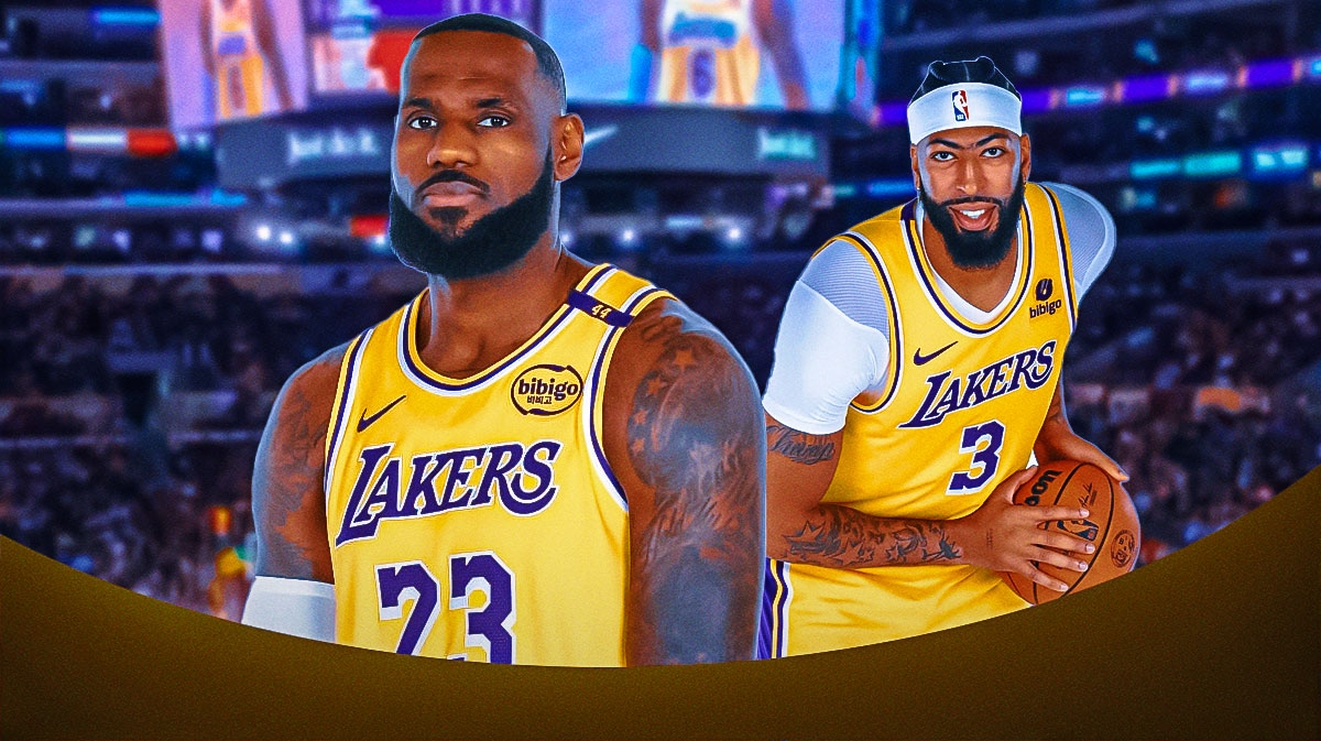 LeBron James and Anthony Davis.
