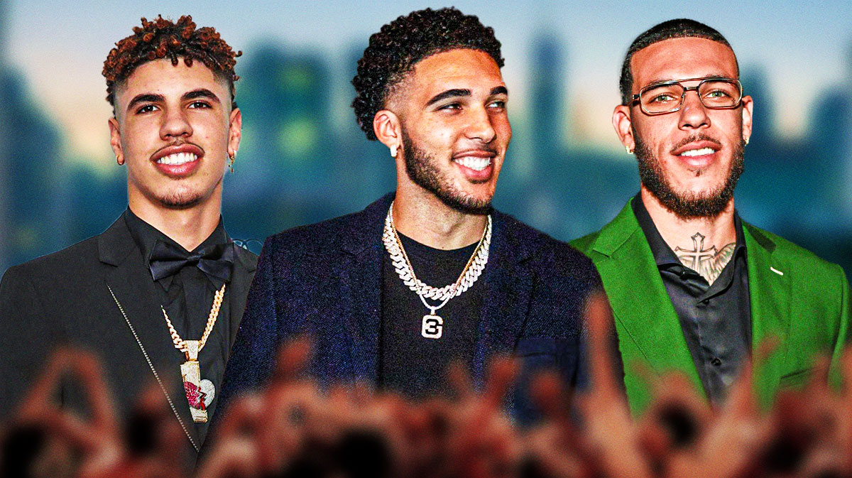 LiAngelo Ball, Lonzo Ball, LaMelo Ball