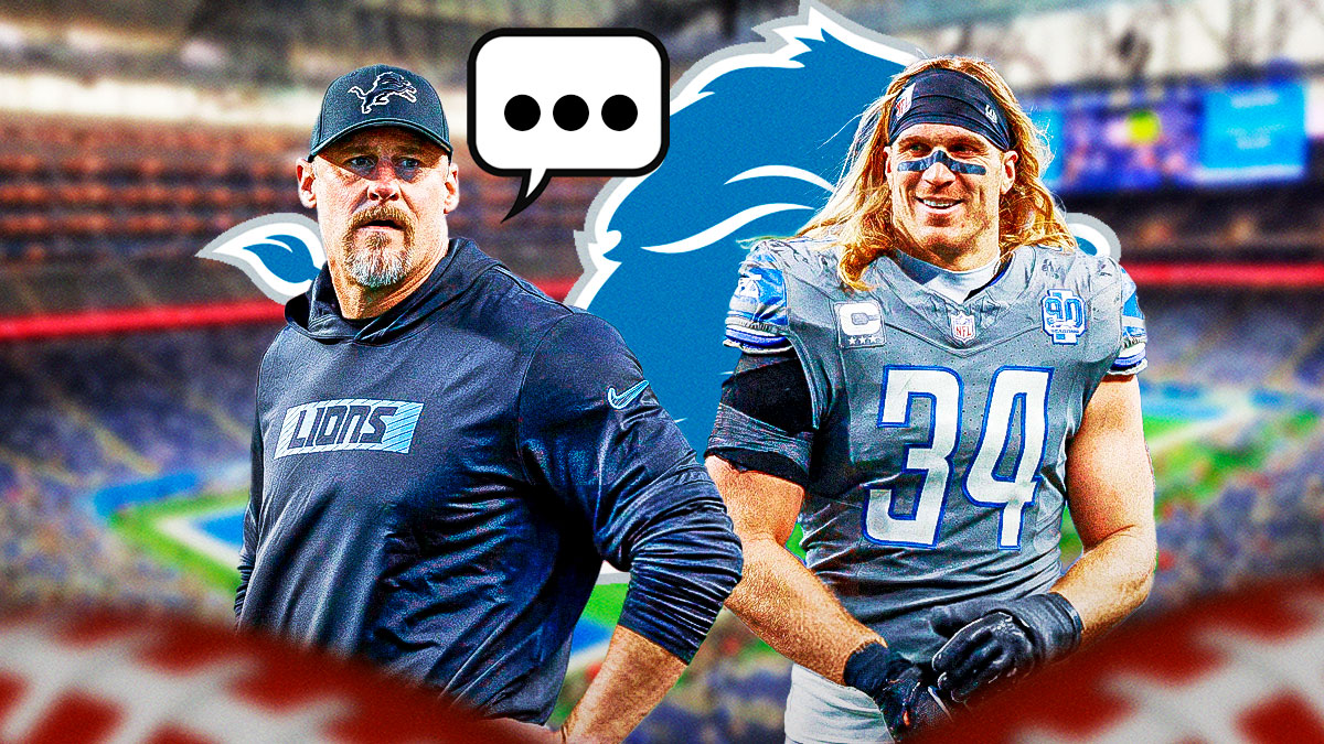 Dan Campbell makes hilarious demands for Alex Anzalone to return