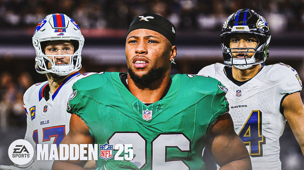 Madden 25 Ratings for Week 18 Saquon Barkley close to 99 OVR