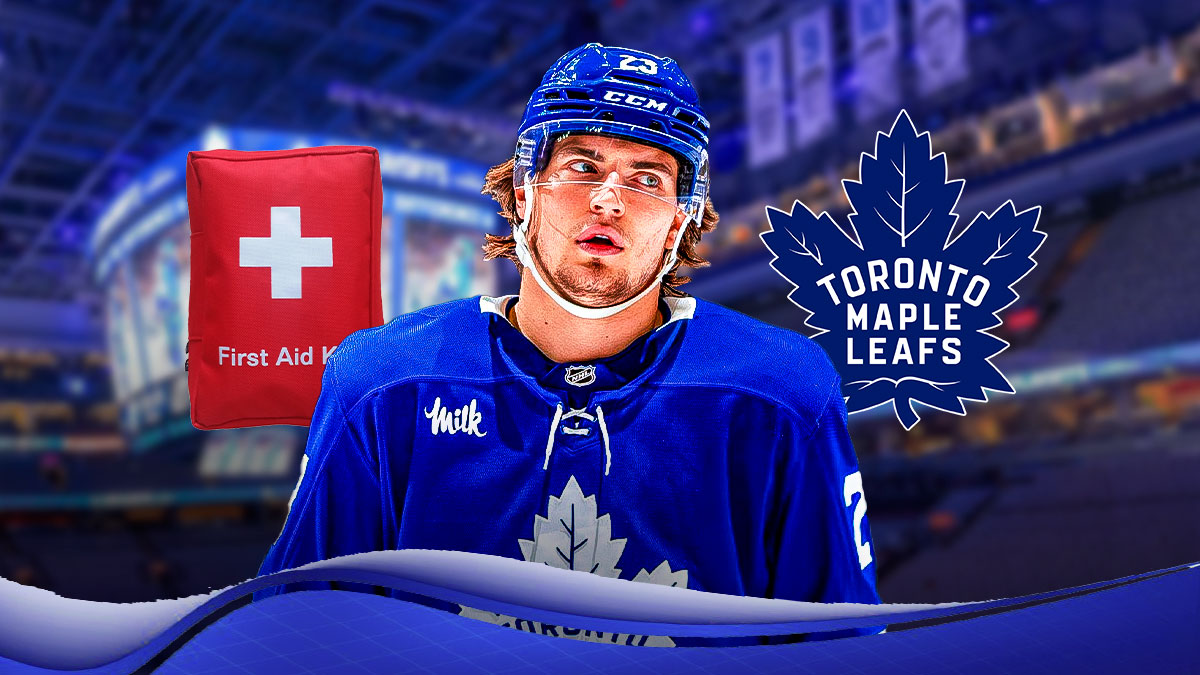 The Maple Leafs rule Matthew Knies out with injury against the Blue Jackets.