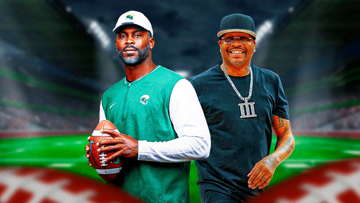 Michael Vick and Allen Iverson have been inducted into the National High School Football Hall of Fame, the second similar honor for Vick.