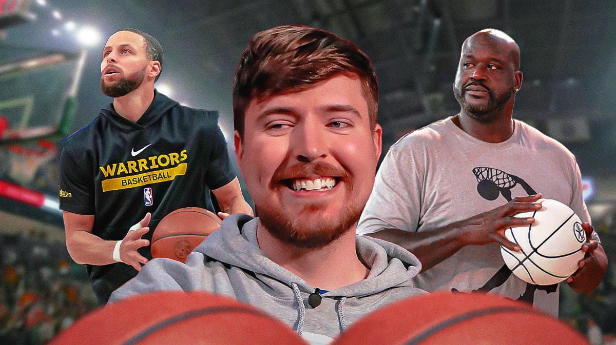 Shaquille O’Neal, MrBeast, Steph Curry