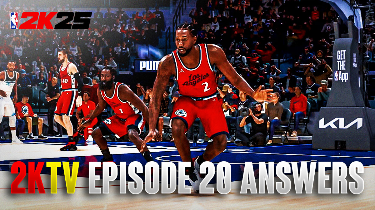 NBA 2K25 2KTV Episode 20 Answers