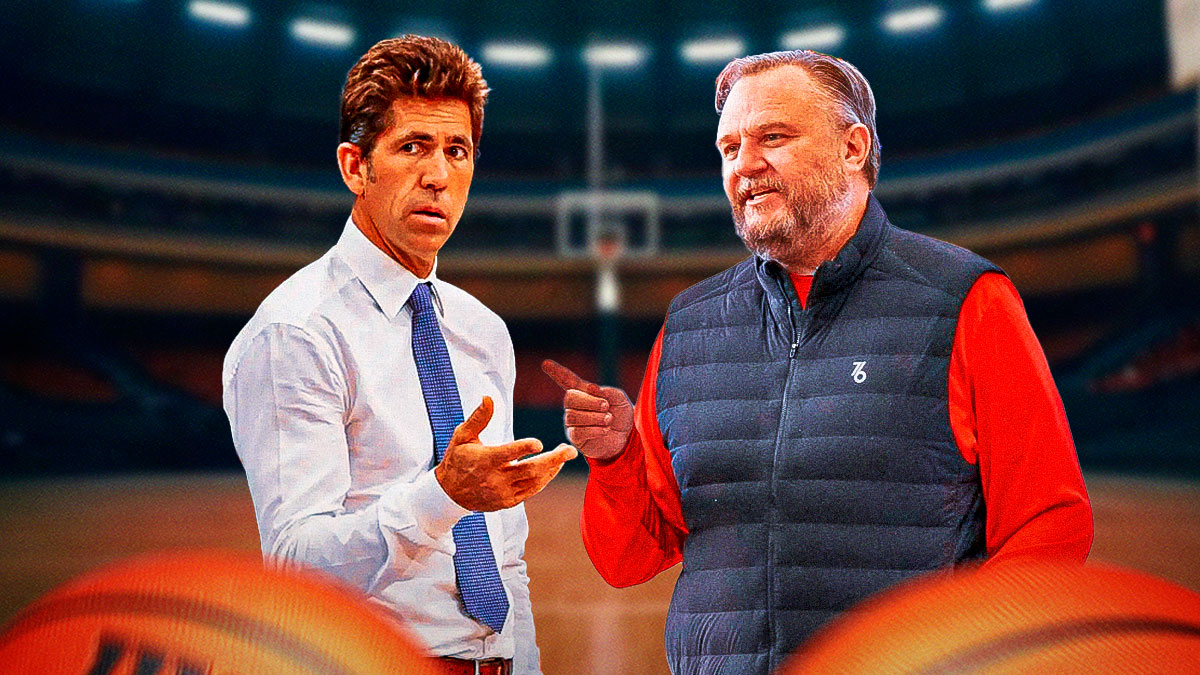 Bob Myers and 76ers' Daryl Morey