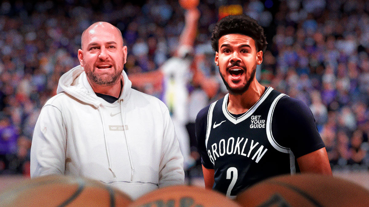 Kings Monte McNair and Nets Cameron Johnson