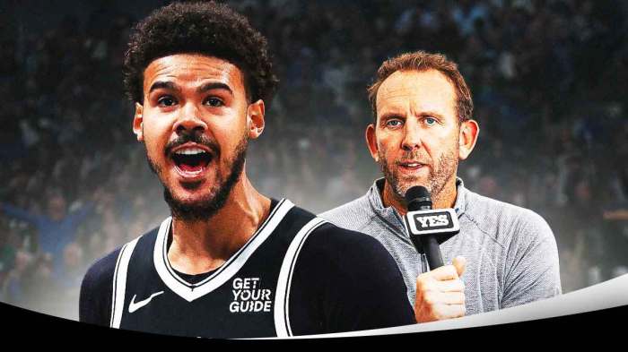 Nets' Cam Johnson, Sean Marks