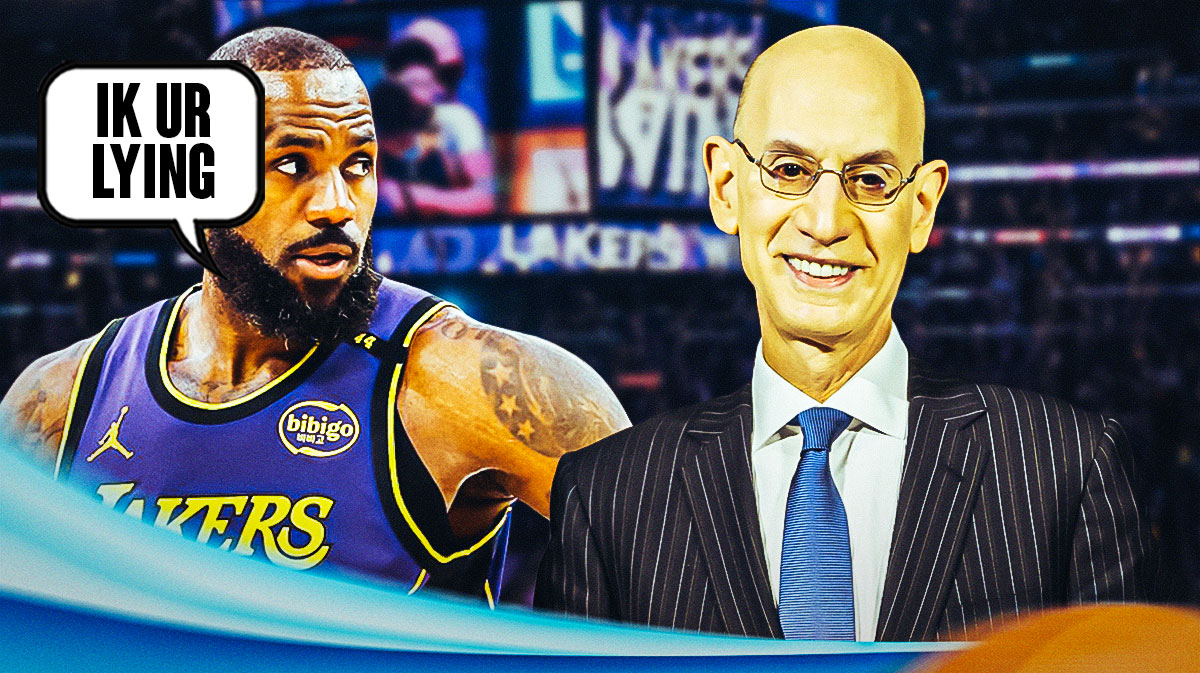 Lakers, Lakers schedule, Adam Silver, LeBron James, 76ers