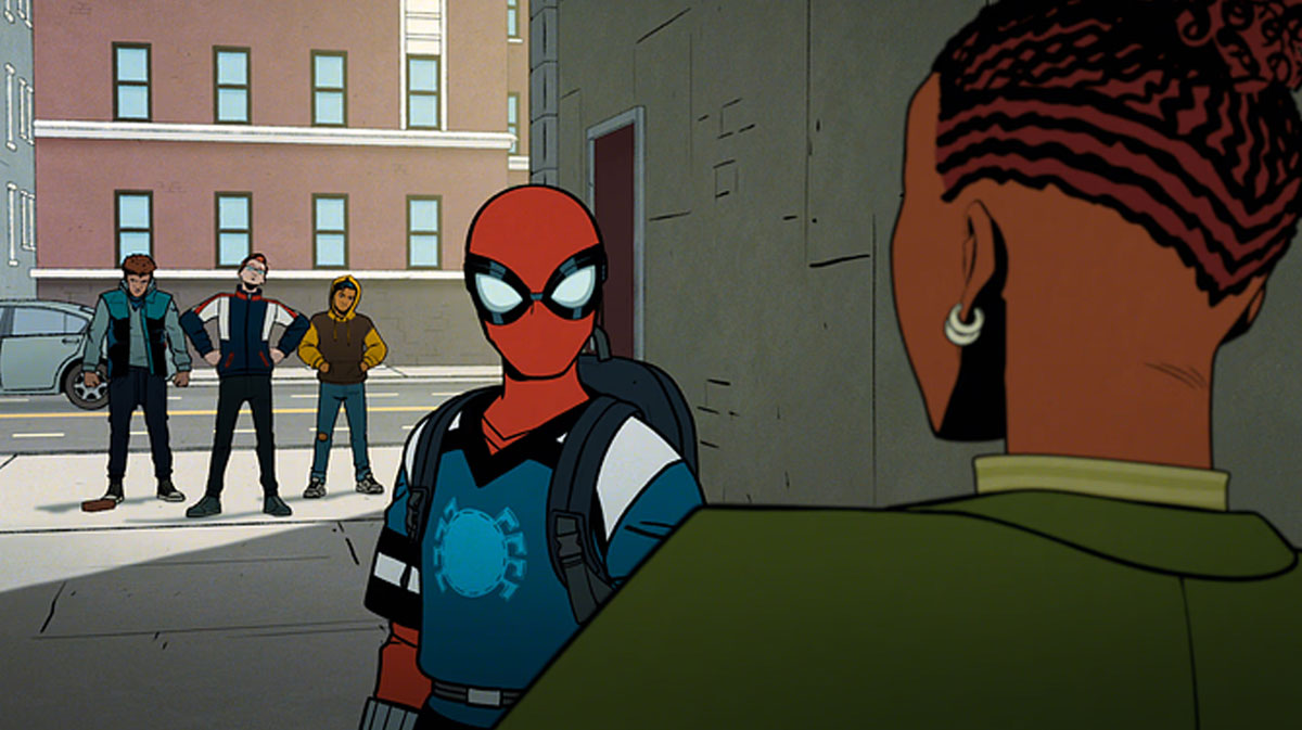 Peter Parker and Harry Osborn.