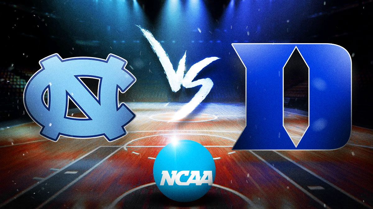 North Carolina Duke prediction, college basketball odds