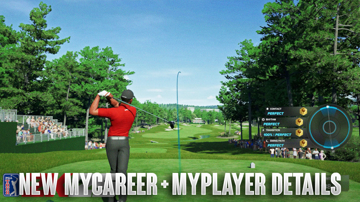 PGA Tour 2K25 Reveals new MyCAREER, MyPLAYER Details