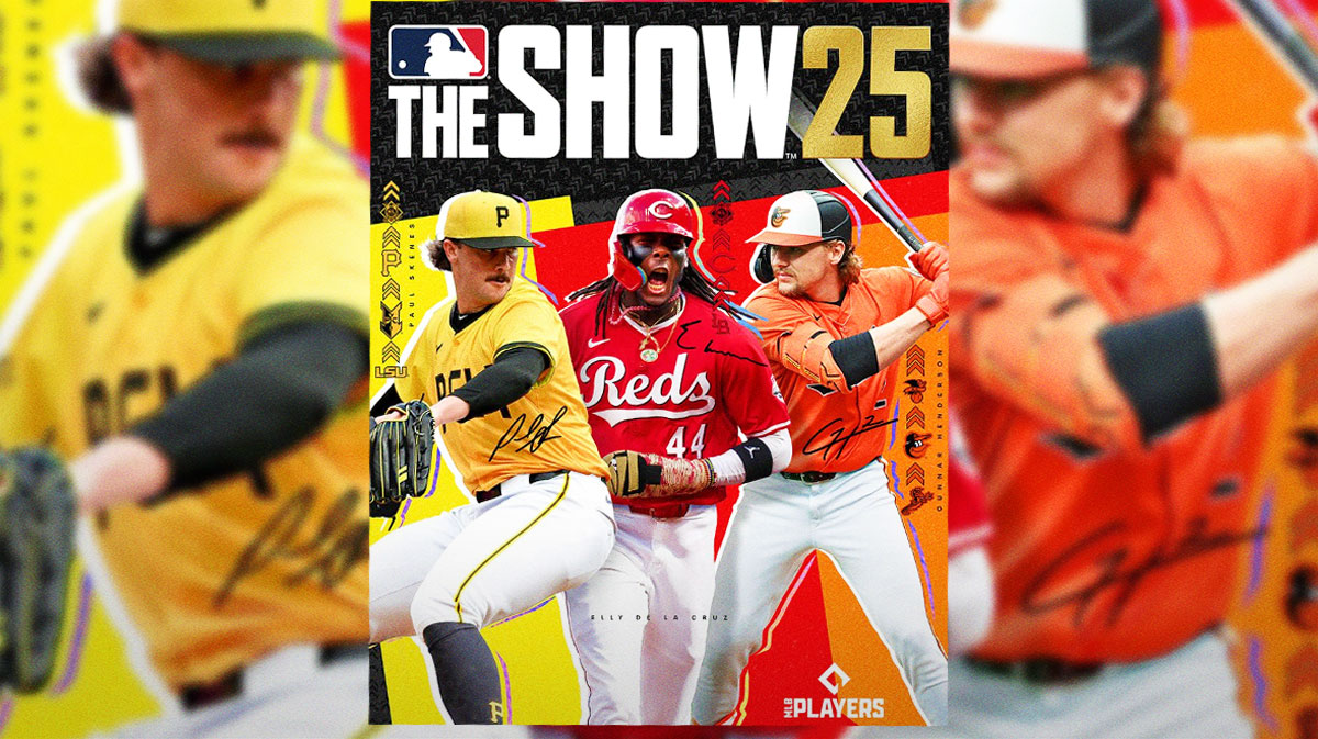 Paul Skenes, Elly De La Cruz, Gunnar Henderson confirmed as MLB The Show 25 cover athletes