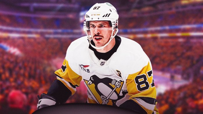 Penguins star Sidney Crosby addresses trade rumors.