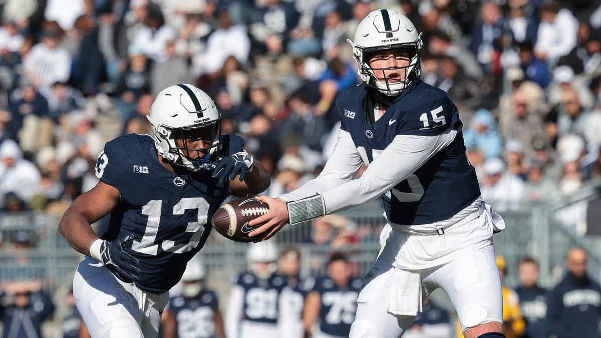 Penn State Drew Allar and Kaytron Allen