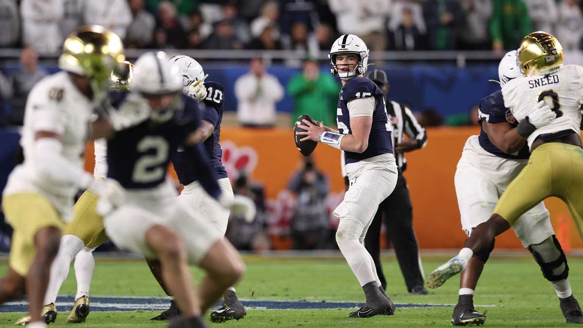 Penn State coach Drew Allar