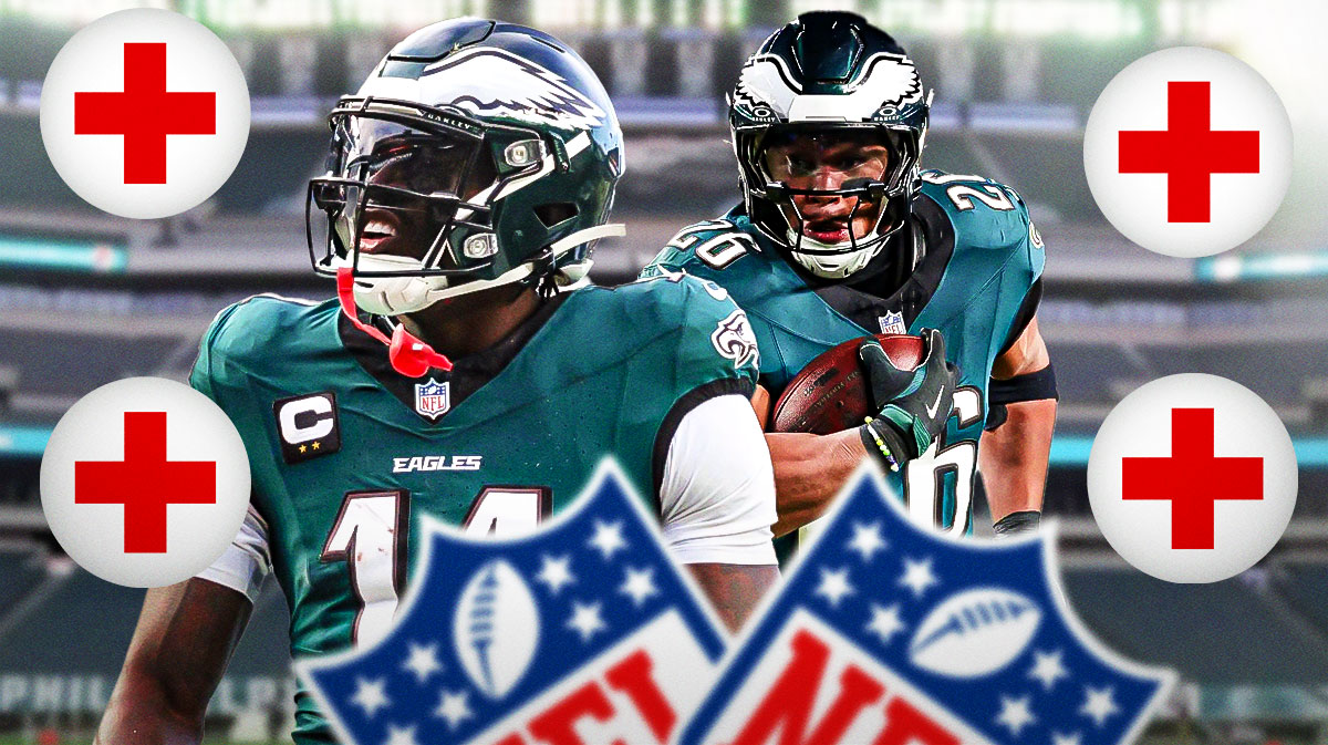 Eagles, AJ Brown, Saquon Barkley, Chiefs, Super Bowl
