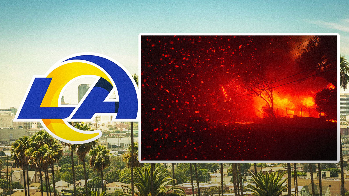 Rams, Palisades fire