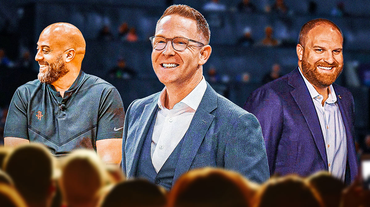 Sam Presti, Rafael Stone, Zachary Kleiman all together.