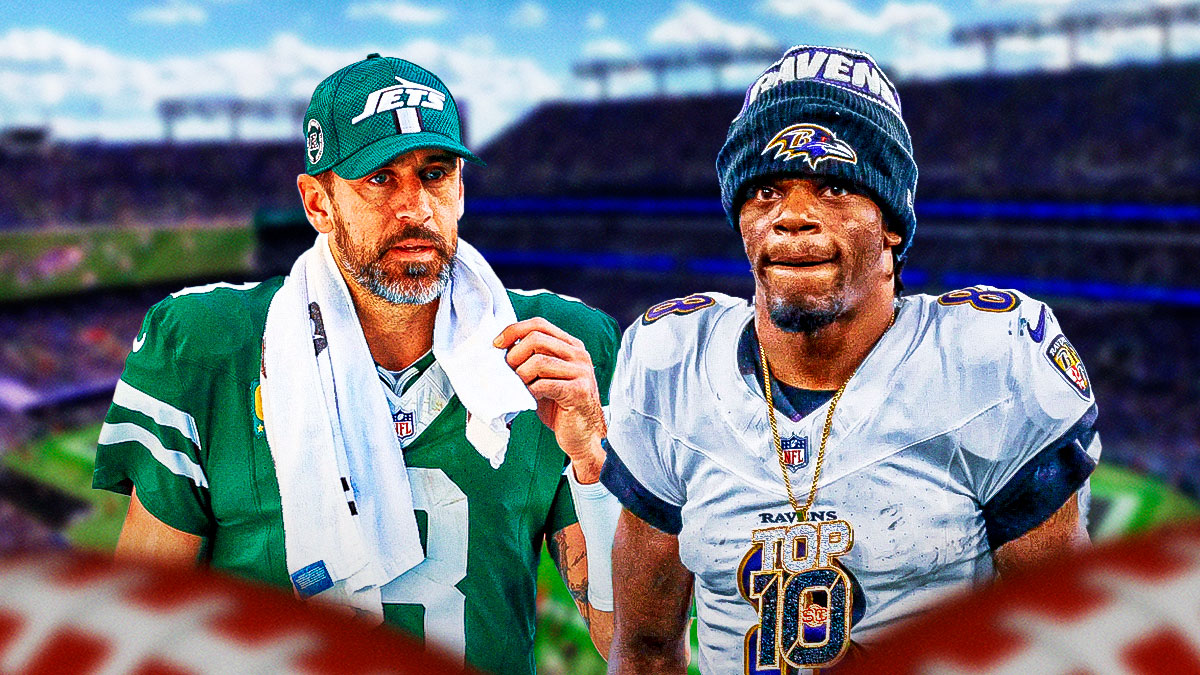 Aaron Rodgers and Lamar Jackson.
