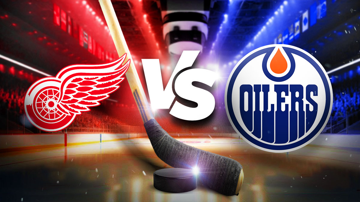 Red Wings Oilers prediction, NHL odds