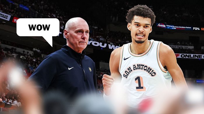 Victor Wembanyama, Spurs, Pacers, Rick Carlisle, Pacers Spurs