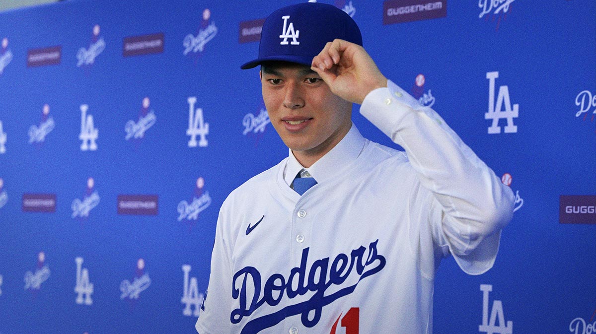 Roki Sasaki headlines Dodgers MLB-leading ESPN top 100 prospects status