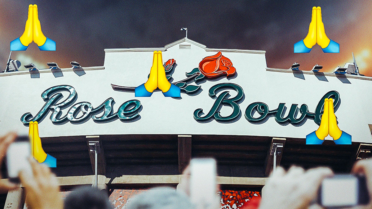 Rose Bowl, Los Angeles, LA wildfires, college football, Pacific Palisades