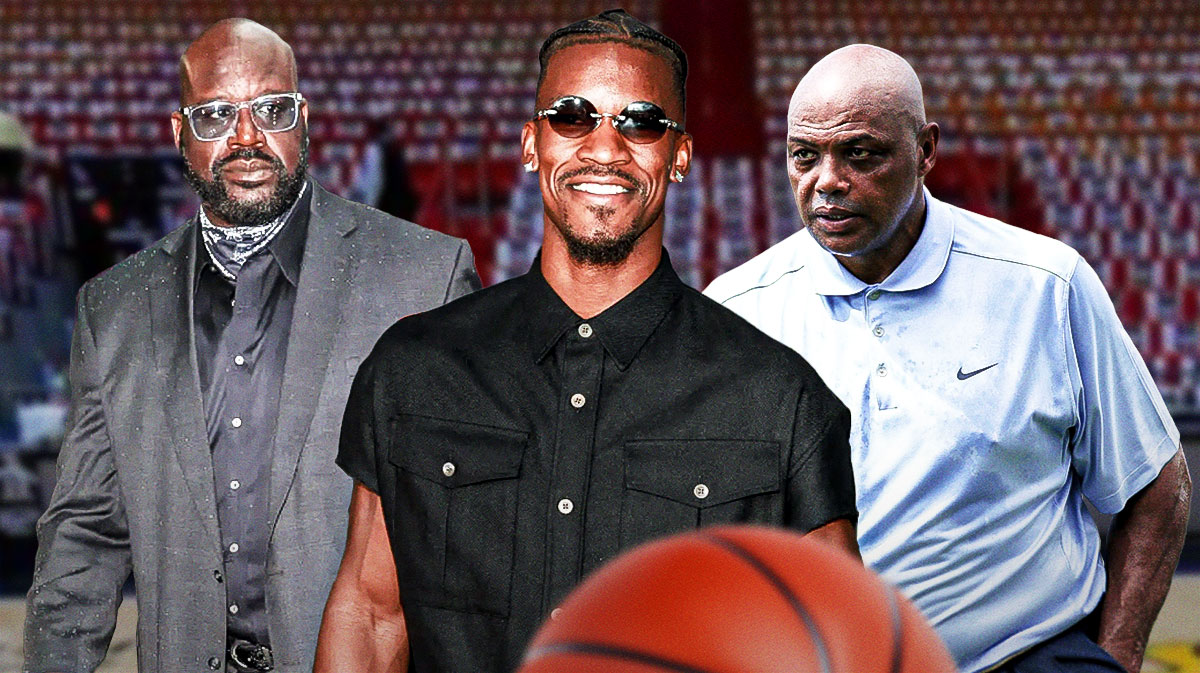 Shaquille O’Neal, Jimmy Butler, Kenny Smith, Charles Barkley