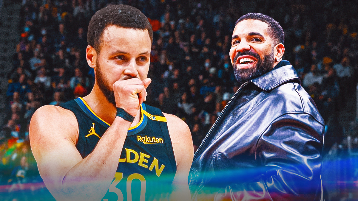 Stephen Curry, Drake create viral moment at Warriors-Raptors game